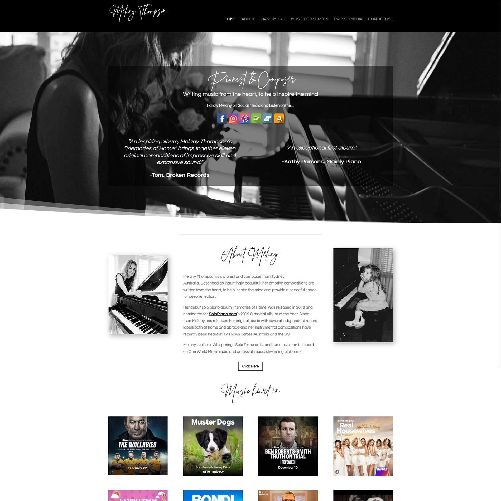 Melany Thompson Music